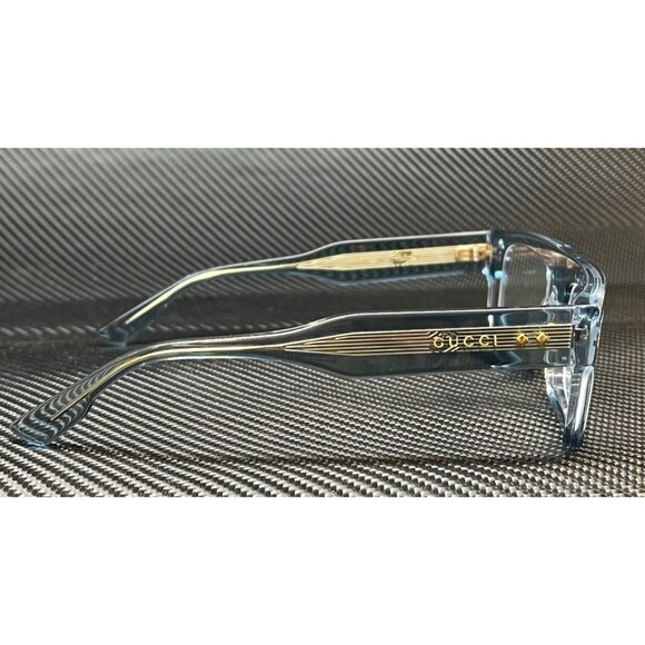 Gucci Light Blue 52mm Transparent Eyeglasses - Picture 3 of 5
